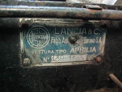 Lancia Aprilia Pininfarina convertible for sale