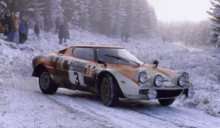RAC-Rallye: 1974 - Munari/Mannucci Platz 3 beim ersten Antreten in England