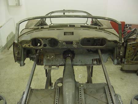 Lancia Flaminia Restaurierung: Innenansicht