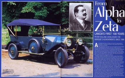 Lancia-Berichte: From Alpha to Zeta