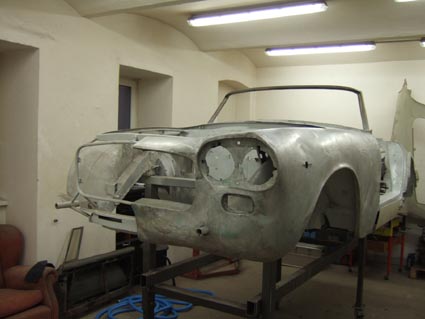 Lancia Flaminia Restaurierung: Karosserie