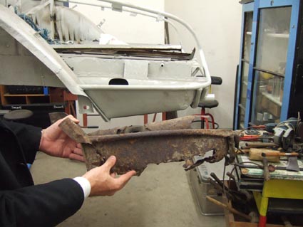 Lancia Flaminia Restaurierung: Ausgangssituation und aktueller Stand