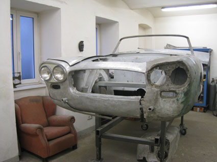 Lancia Flaminia Restaurierung: Karosserie