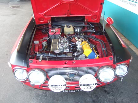 Lancia Fulvia: Mit Luftfilter, Öhlkühler, Zündbox – und 48er-Weber!