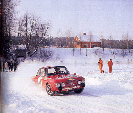 Lancia in Schweden: 1969 - Munari/Mannucci - ausgeritten