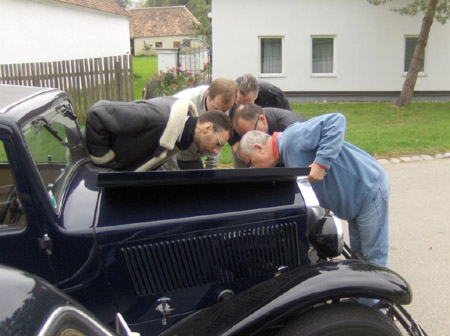 Lancia Ausfahrt: Ja, wo sind denn die 35 V4-PS?