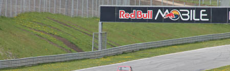 Freier fahren auf dem Red Bull Ring