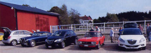 La Lancia Nr. 120: Keine Berührungsängste historische und aktuelle Lancia