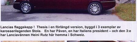 La Lancia Schweden (Nr. 121)