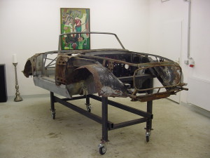 Lancia Flaminia Restaurierung: Tiefpunkt der Zerlegung