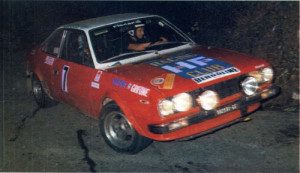 Beta Coupé - Casarotto - Serafine HF Club Grifone-Riccardi Rallye 333Minuti -2.assolutto 75
