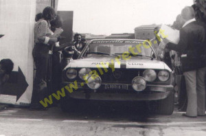 Beta Coupé - Carello - Mannini - Rallye Internazionale IX. Coppa Liburna Campionato Italiano 1975