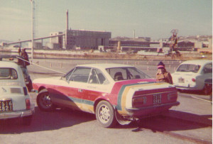 Beta Coupé - Ex Carello-1800-Jolly Club, Di Lauro halb Zivil aufgenommen in Trieste