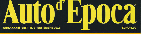 Auto d’Epoca 9/2016