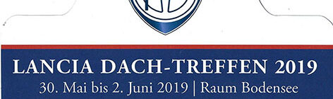 Lancia DACH-Treffen 2019