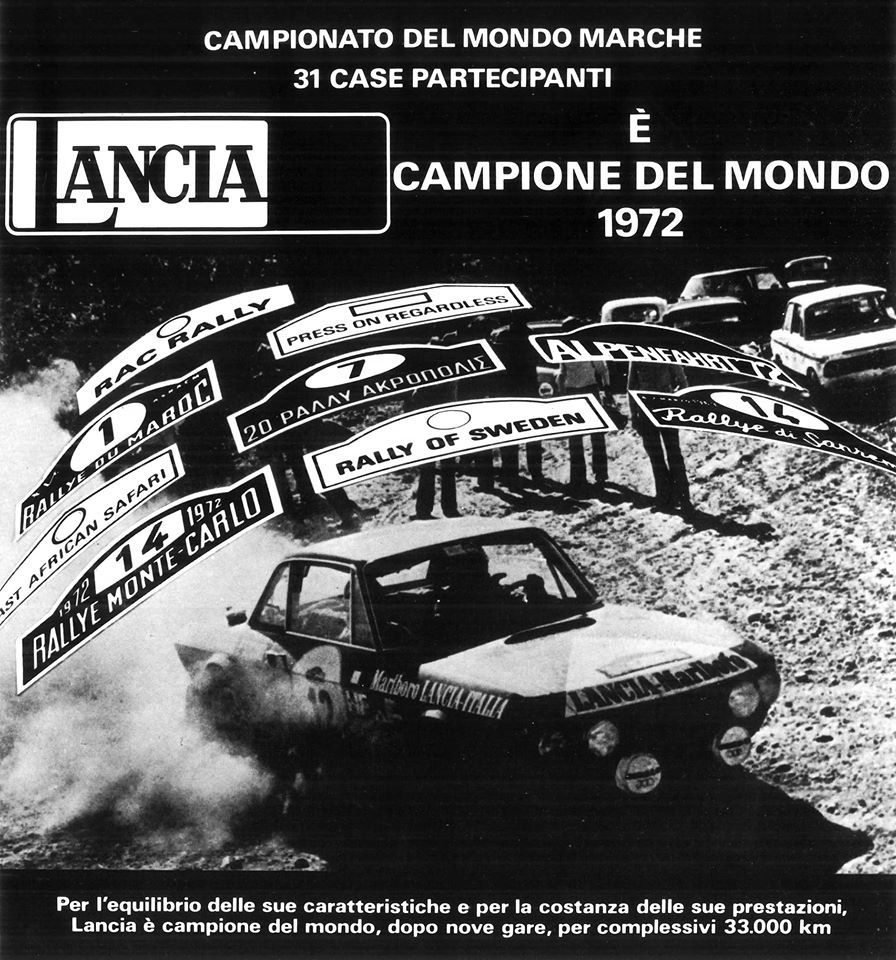 43. Internationale Österreichische Alpenfahrt 1972 LANCIAnews