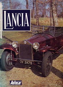 Lancia-Literatur: Autocar