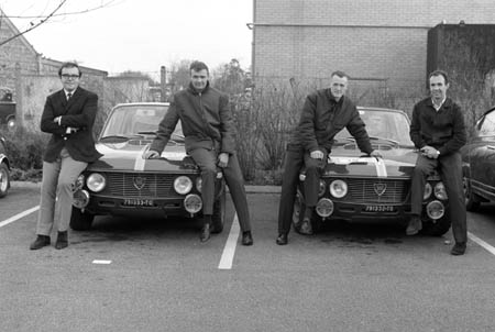 RAC-Rallye: 1966 - HF Squadra Corse mit einem Italiener (Leo Cella)