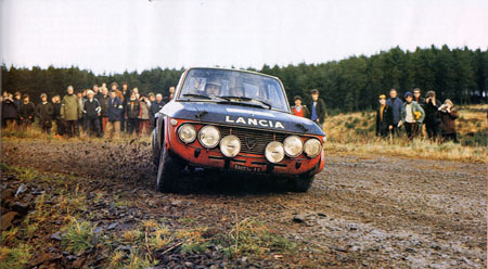 RAC-Rallye: 1970 - Kälström/Haggbom - noch mit dem ersten Motor und Aufhängung