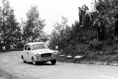Int. Österreichische Alpenfahrt 1962 mit Lancia Appia - SP Pyramidenkogl (Kärnten)