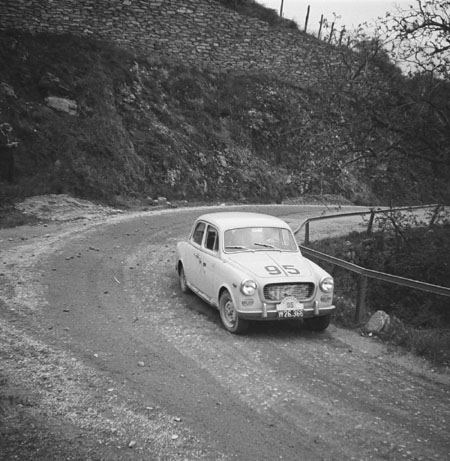 Semperit Rallye 1963 mit Lancia Appia - SP Seiberer (Niederösterreich)