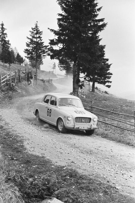 Int. Österreichische Alpenfahrt 1963 mit Lancia Appia - Kärntner Bergidylle