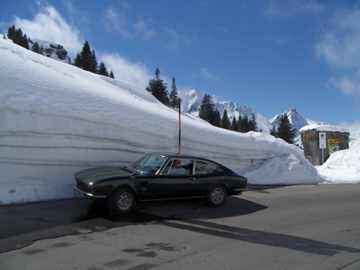 Classic Skiing: Lancia neben Schnee