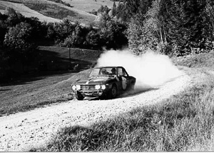 Rallyesport: München-Wien-Budapest 1966 Cella/Lombardini (Archiv TMW Wien)