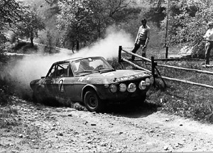 Rallyesport: Alpenfahrt 1971 - Källström/Haggbom (Archiv TMW Wien)