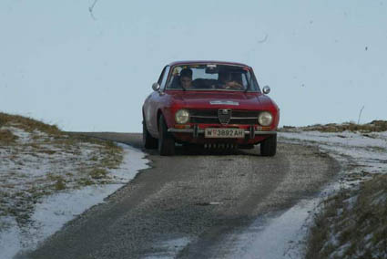Wintertourenfahrt 2005: Es muss nicht zwingend die Autobahn sein ...