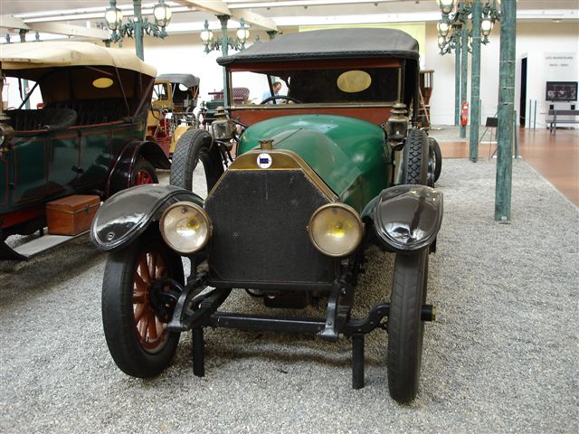 Musee Nationale d'Automobil: Torpedo Type Epsilon 1912 - 4 Zylinder, 4.080 ccm, 60 PS, 85 km/h