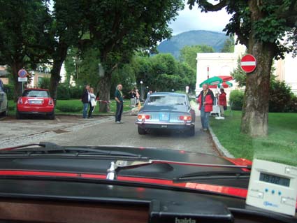 Die Castrol Sportwagen Alpentrophy 2009: Letzte Zeitkontrolle, die auf die 1/100-Sekunde genau zu passieren war