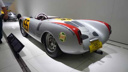 Porsche Museum: Carrera Panamericana 1954 - Hans Herrmanns 550er