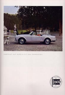 Lancia-Werbung: 1957/58 