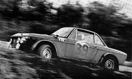 Der erste Lancia-Söldner: Ove Andersson - 2. Platz Monte Carlo 1967