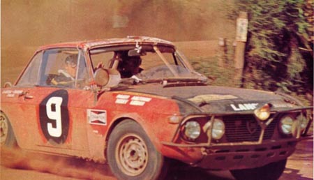 Lancia-Söldner: Rauno Aaltonen 1969 - der erste Lancia im Ziel der Safari