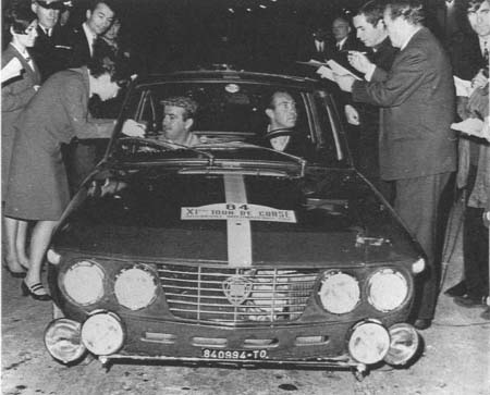 Lancia Fulvia: Leo Cella/Luciano Lombardini - Tour de Corse 1966
