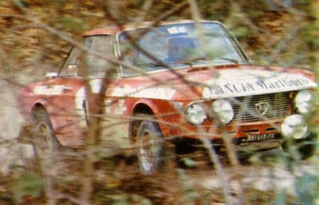 Lancia Fulvia: "Gastarbeiiter" J. Ragnotti - San Remo 1972 - erstmals in Marlboro-Livree