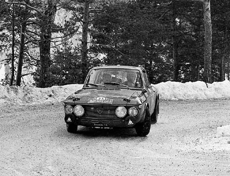 Lancia Fulvia: S. Munari/A. Bernacchini - Monte Carlo 1971 (Foto S. Munari, Una vita di traverso, 2007)