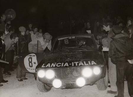 Lancia Fulvia: A. Ballestrieri/A. Bernacchini - Rallye Elba 1972