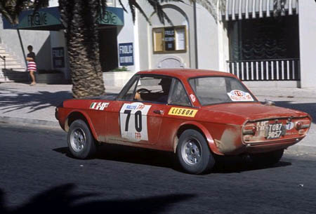 Italienische Nummerntafeln: Leichte Aufgabe: TAP Rallye 1970 - Munari/Mannucci - 2. Platz