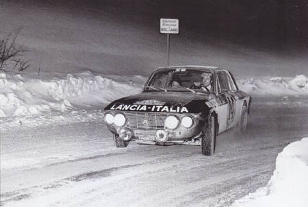Mario Mannucci: "Der" Sieg für Lancia, Munari und Mannucci: Rallye Monte Carlo 1972