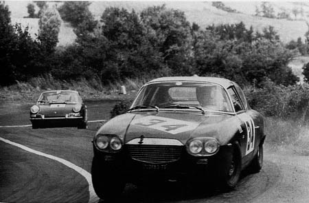 Italienische Straßenrennen: 1966 - Claudio Maglioli (der "kleine" Bruder des Umberto) - Klassensieg auf Flavia Sport