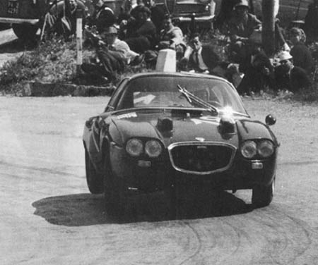 Italienische Straßenrennen: Flavia-Zagato-Prototyp 1964 - Cella/Trautmann - ausgeschieden