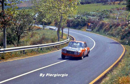 Italienische Straßenrennen: 1970 - R. Pinto/J. Ragnotti - ausgeschieden. Frühling in Sizilien!