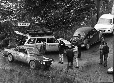 Fahrzeuge aus erster Hand: 1000 Minuten Rallye 1971: Service für Munari am Morgen des 2. Tages