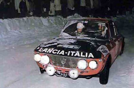 Lancia in Schweden: 1972 - Källström/Haggbom - Platz 3