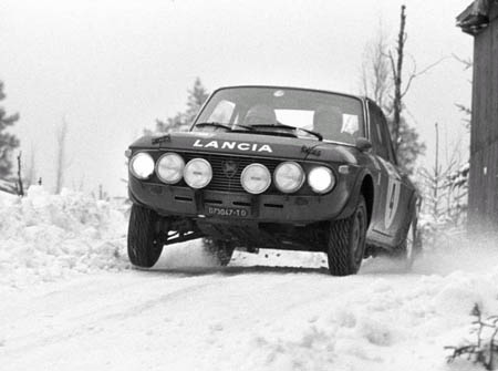 Lancia in Schweden: 1971 - Källström/Haggbom - Platz 3