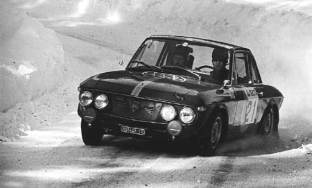 Lancia in Schweden: 1967 - Toivonen/Ahava - Platz 6 (Archiv McKlein)