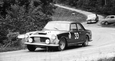 3-Städte-Rallye 1965: W. Radler/K. Sassarak - Lancia Flaminia Coupé